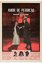 Capa de adaptação fílmica da obra de Amor de Perdição, por Manoel de Oliveira de 1978