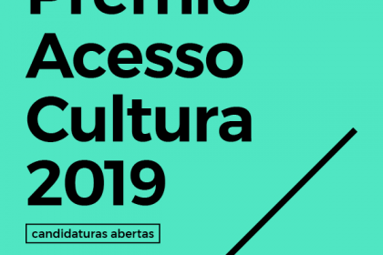 Imagem com a publicação do anúncio da abertura de candidaturas ao Prémio de Acesso à Cultura pela associação a/c.org
